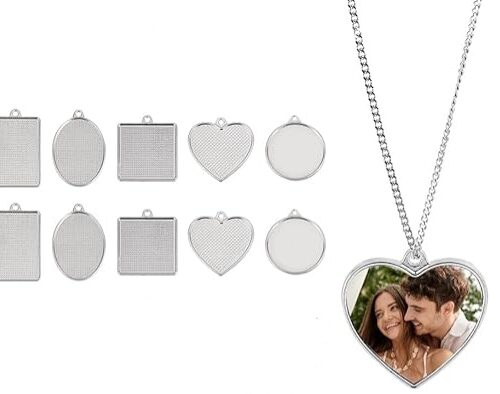 PandaHall Photo Necklace