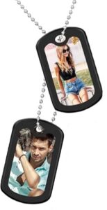 Metal Tag Pendant Necklace