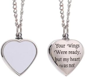 Urn Heart Necklace For Ash Cremation