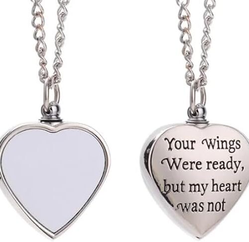 Urn Heart Necklace For Ash Cremation