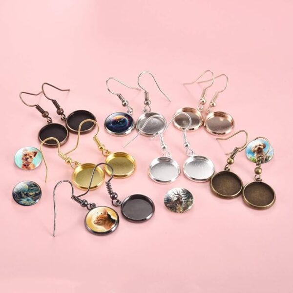 AHANDMAKER Brass Hooks Earrings - Image 3