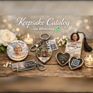 Keepsake Catalog - via Whatsapp
